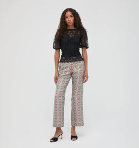 The Dalia Nap Top in Black