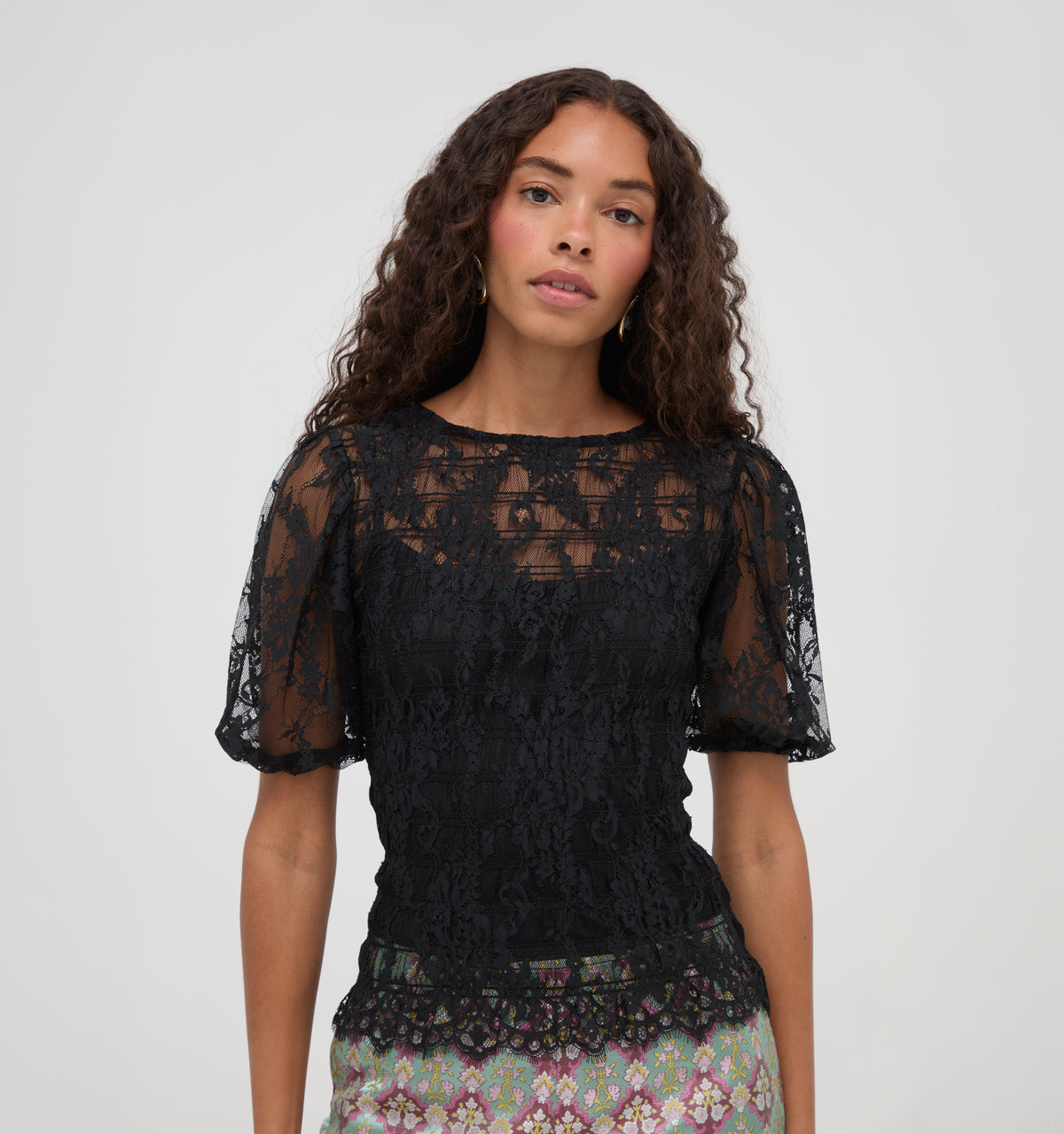 The Dalia Nap Top in Black