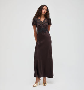 The Oakley Dress in Chocolate