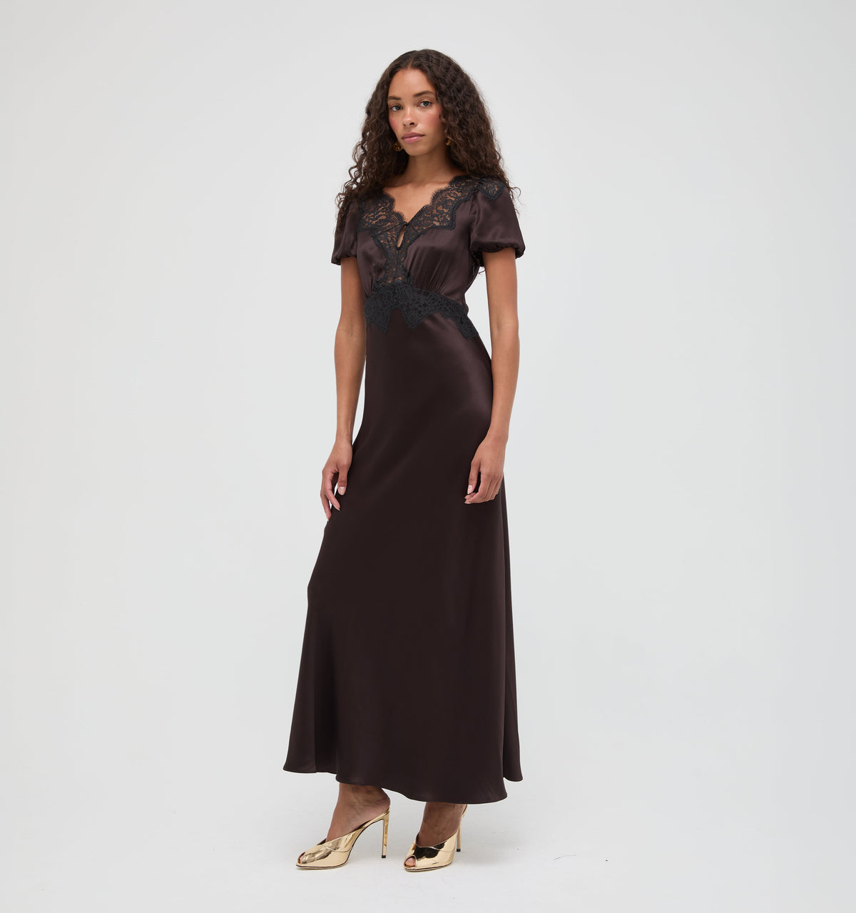 The Oakley Dress in Chocolate