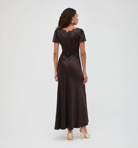 The Oakley Dress in Chocolate