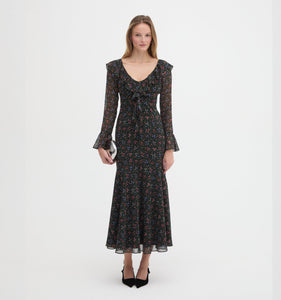 The Edwina Dress in Woodland Floral