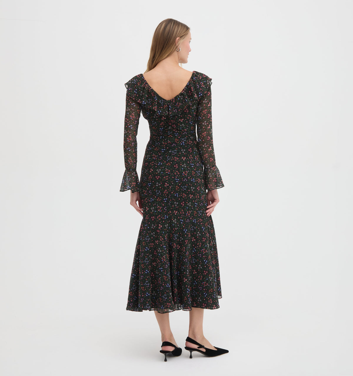 The Edwina Dress in Woodland Floral