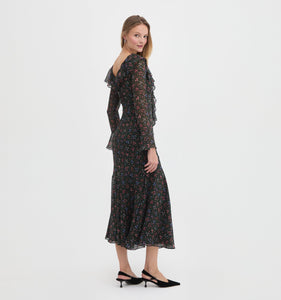 The Edwina Dress in Woodland Floral