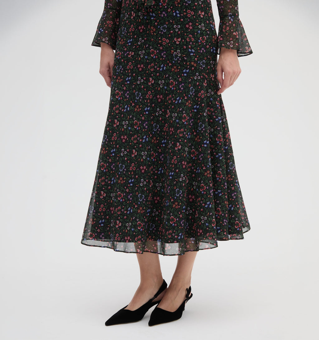 The Edwina Dress in Woodland Floral