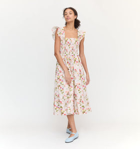 The Ellie Nap Dress in Pink Bluebonnet