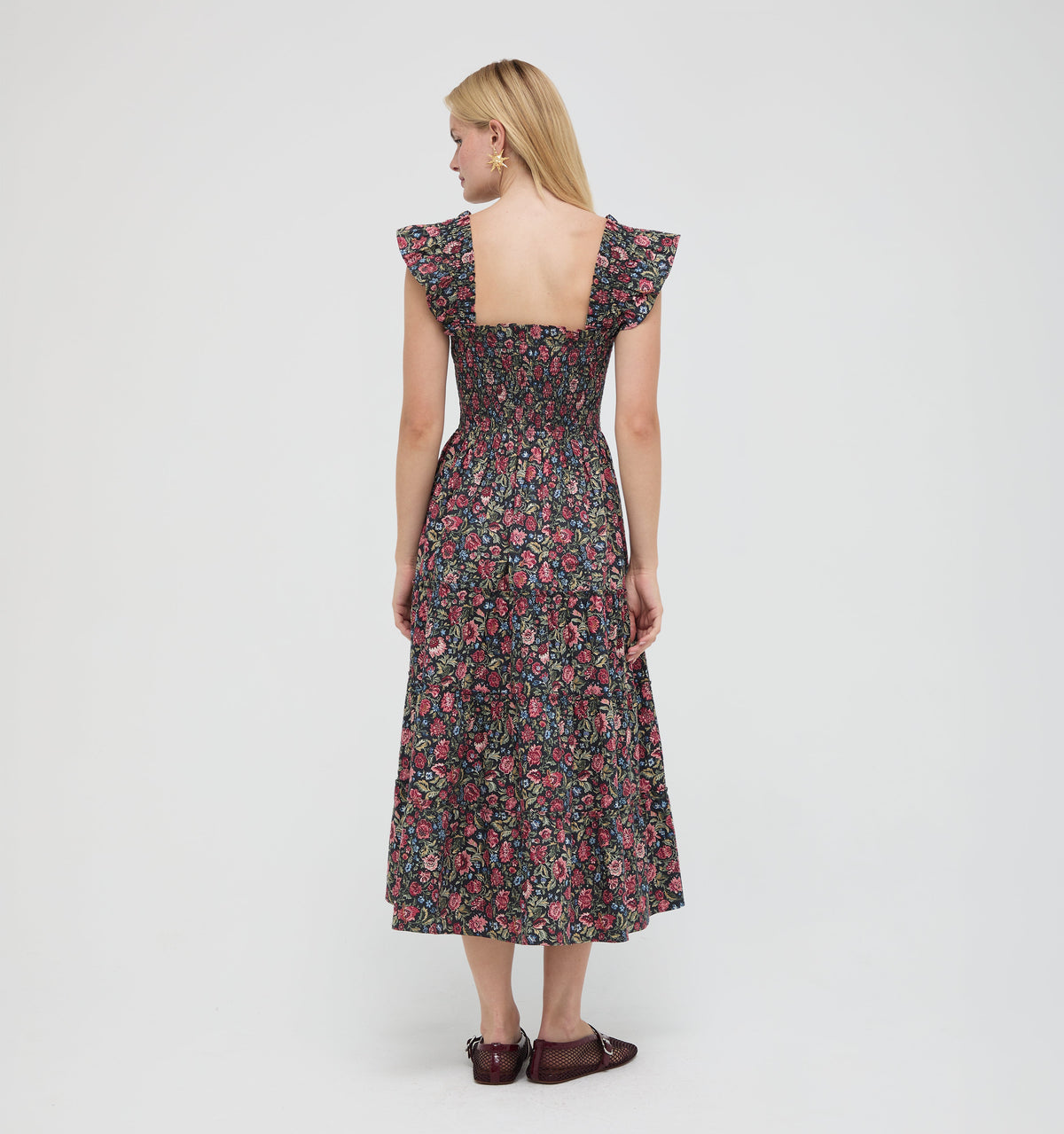 The Ellie Nap Dress in Jacobean Sprig