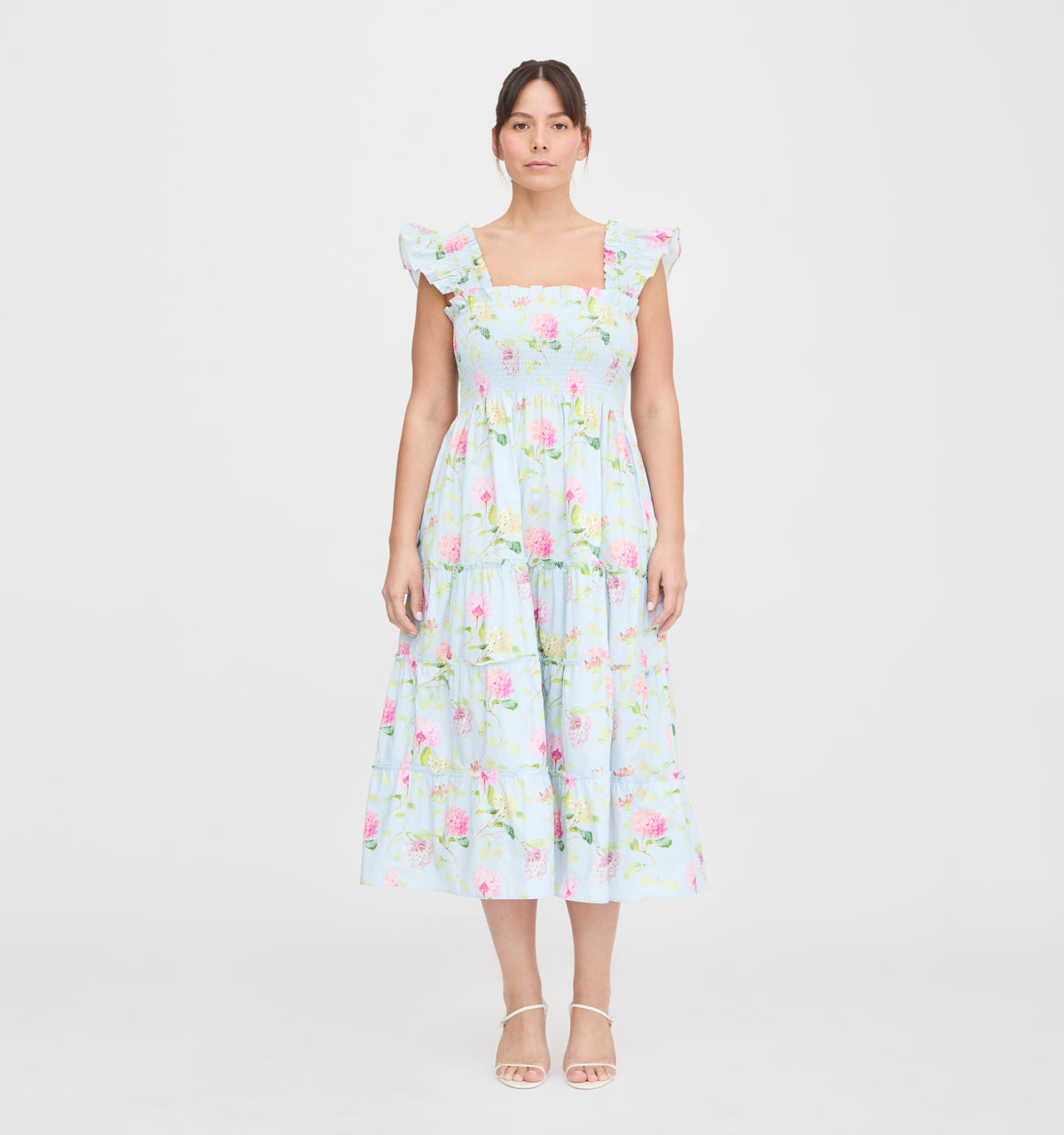 The Ellie Nap Dress in Hydrangea Chintz