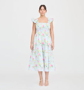 The Ellie Nap Dress in Hydrangea Chintz