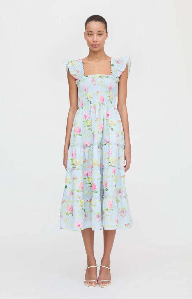 The Ellie Nap Dress in Hydrangea Chintz