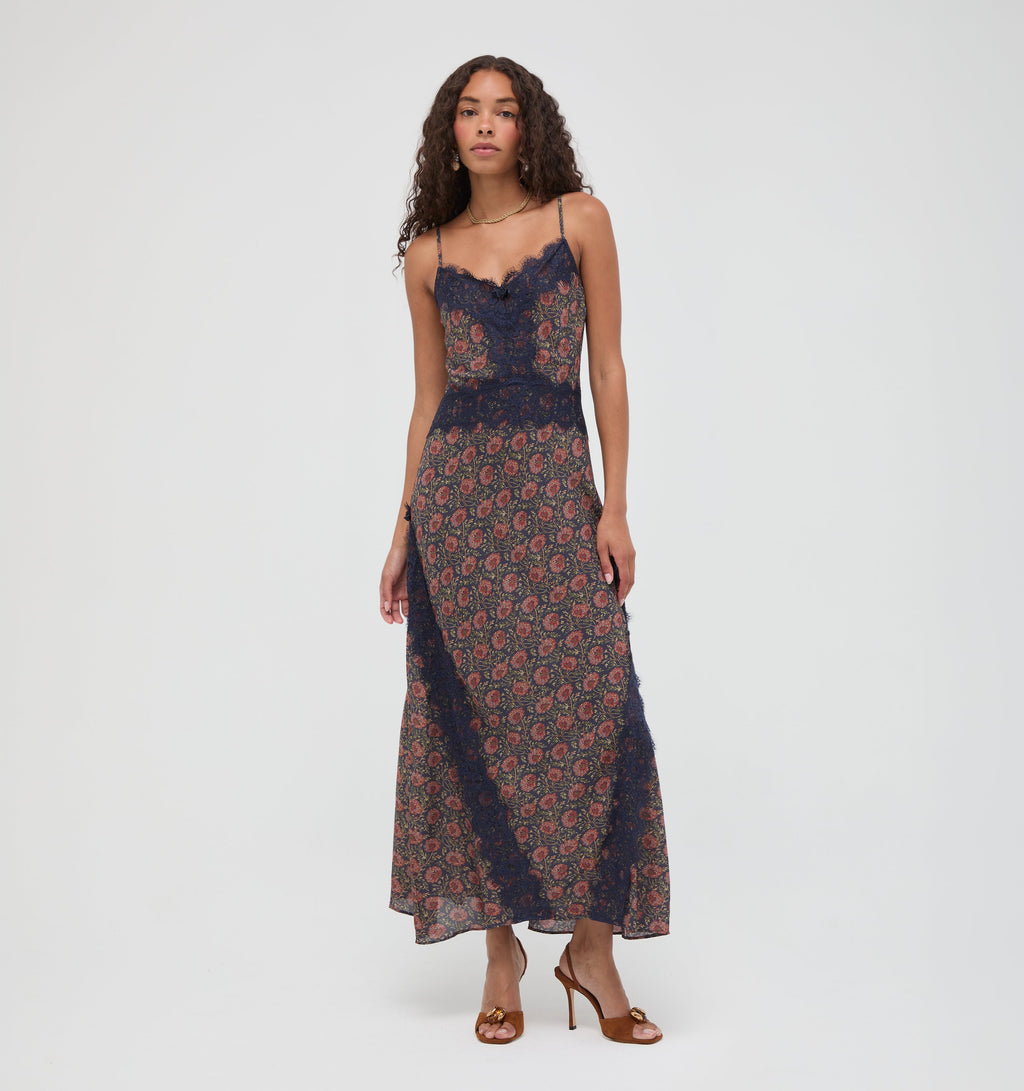 The Francesca Dress in Thornfield Tapestry