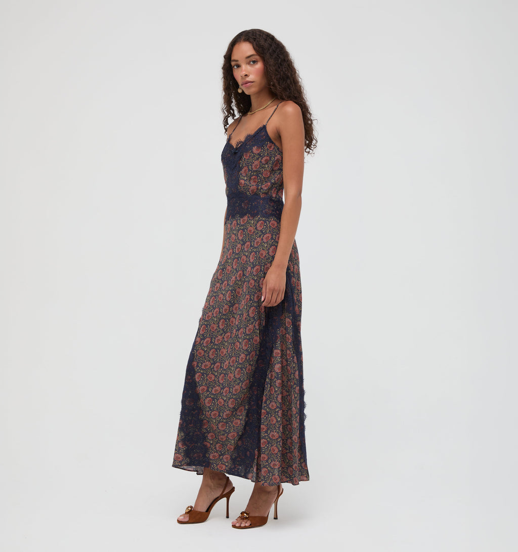 The Francesca Dress in Thornfield Tapestry