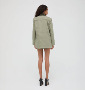 The Gillian Jacket in English Sage