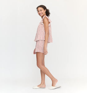 The Josie PJ Set in Pink Emma Stripe