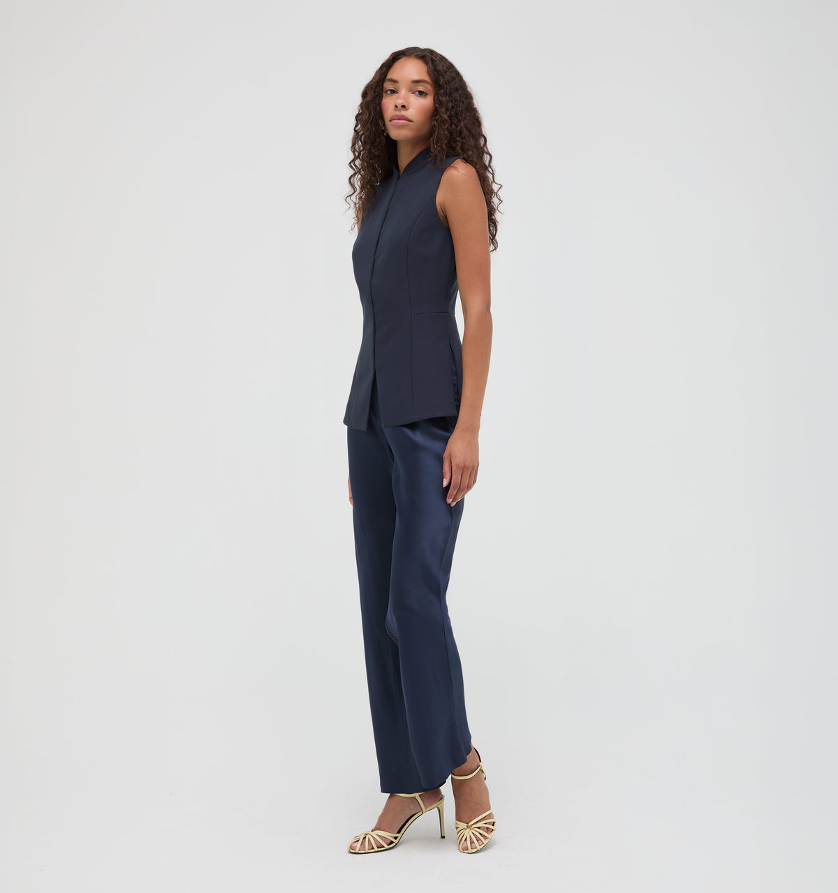 The Beverly Pant in Midnight Navy