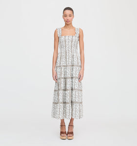 The Kimmy Nap Dress in Mocha Provence Floral