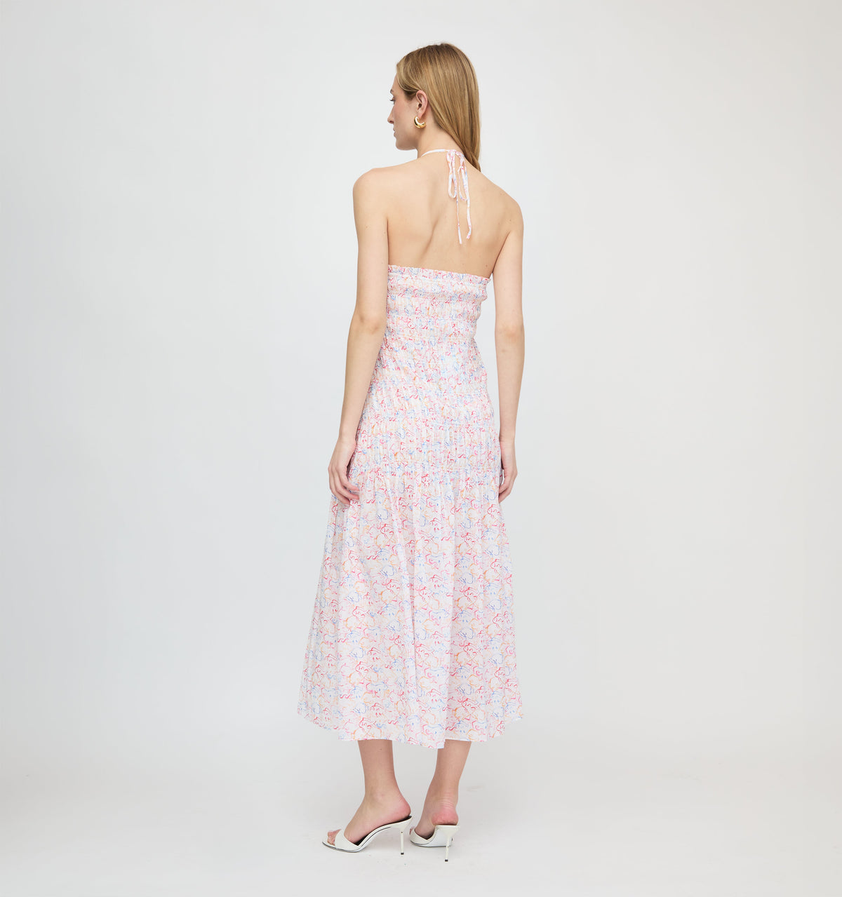 The Lenora Beach Dress in Camo Fish