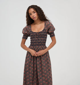 The Madeline Nap Dress in Thornfield Tapestry