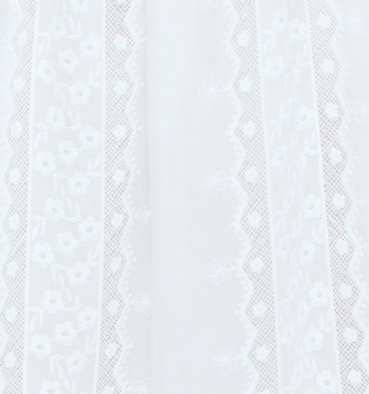 The Madeline Nap Dress - White Broderie Voile