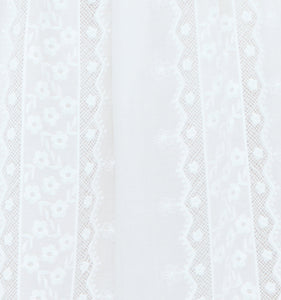 The Madeline Nap Dress - White Broderie Voile