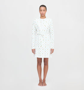 The Maggie Nightgown in Pastel Trellis