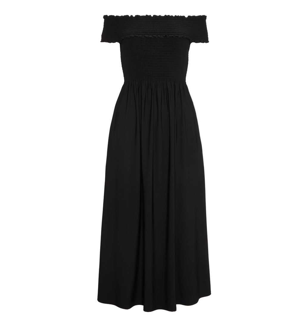 The Marguerite Nap Dress in Black