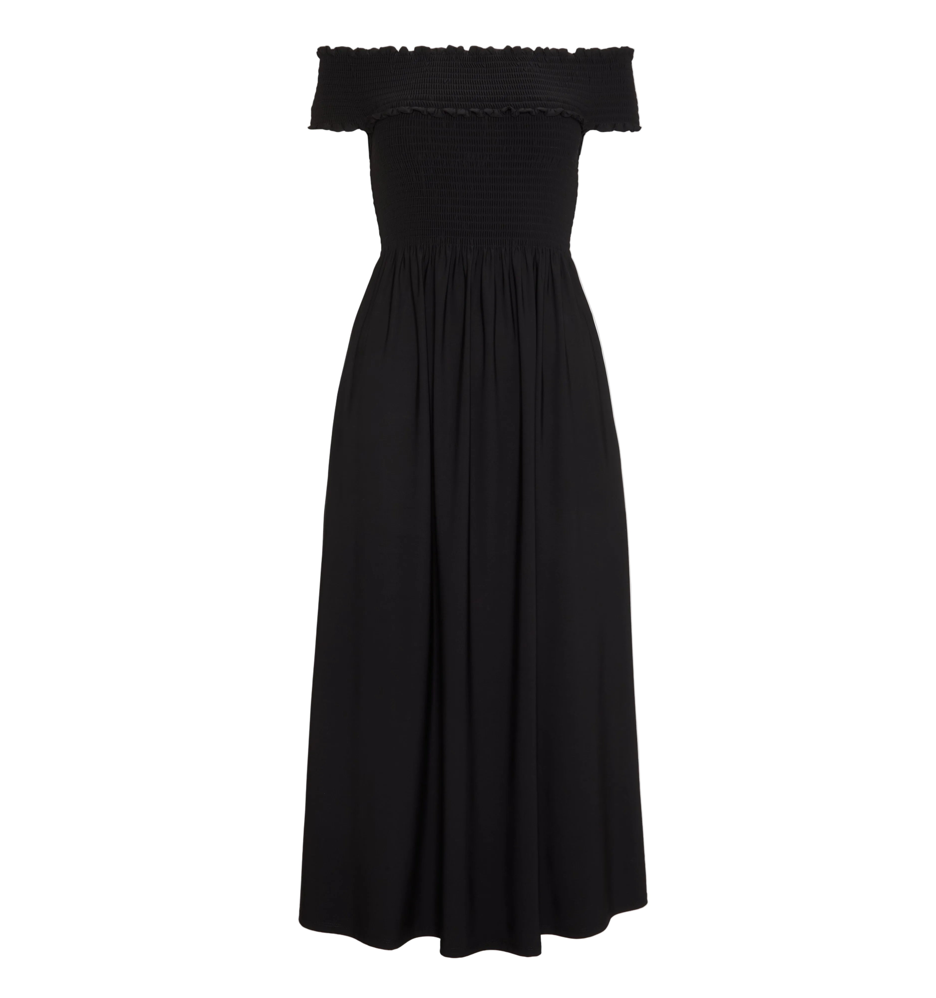 The Marguerite Nap Dress in Black