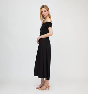The Marguerite Nap Dress in Black