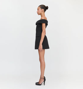 The Mattia Dress in Black