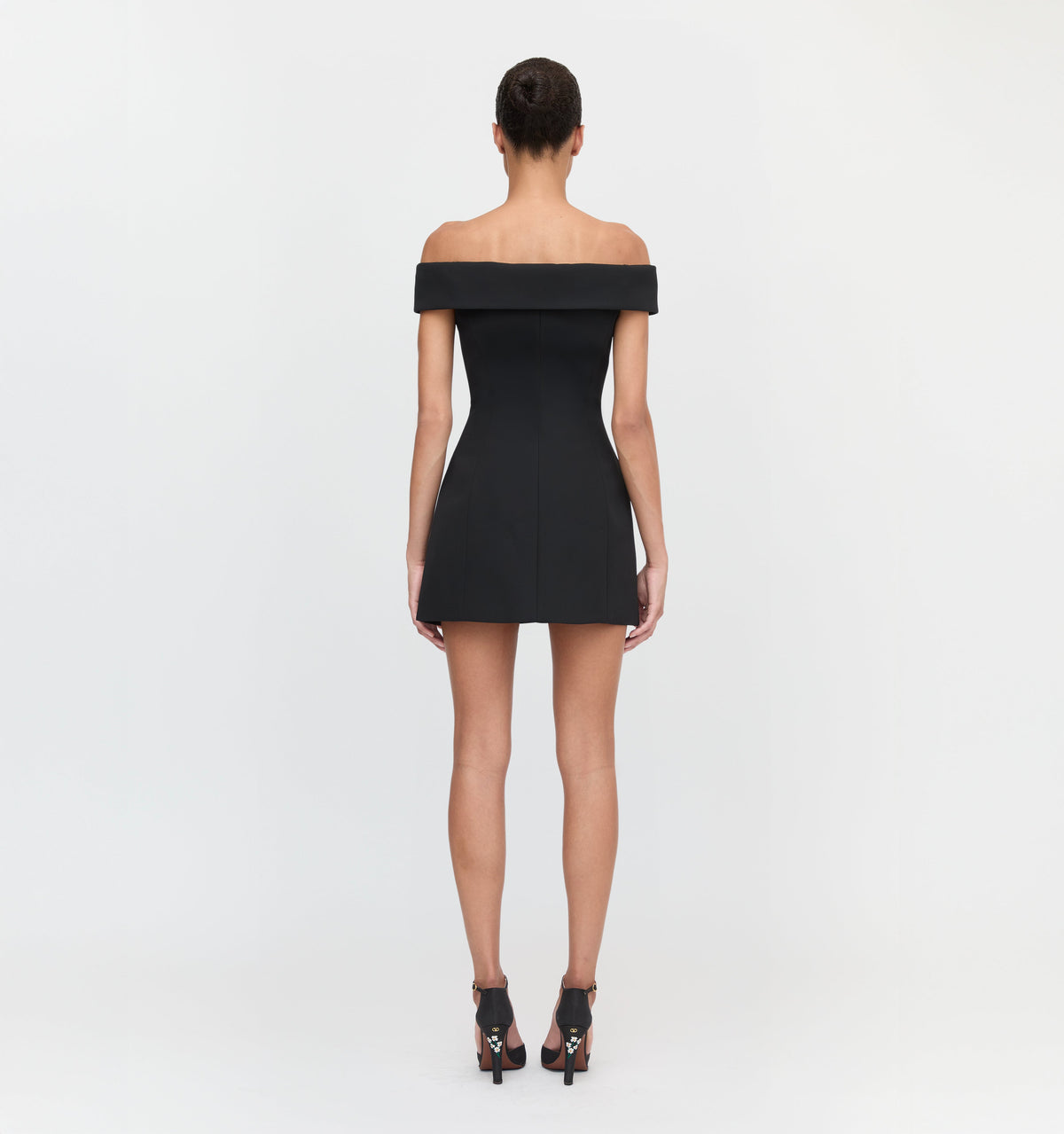 The Mattia Dress in Black