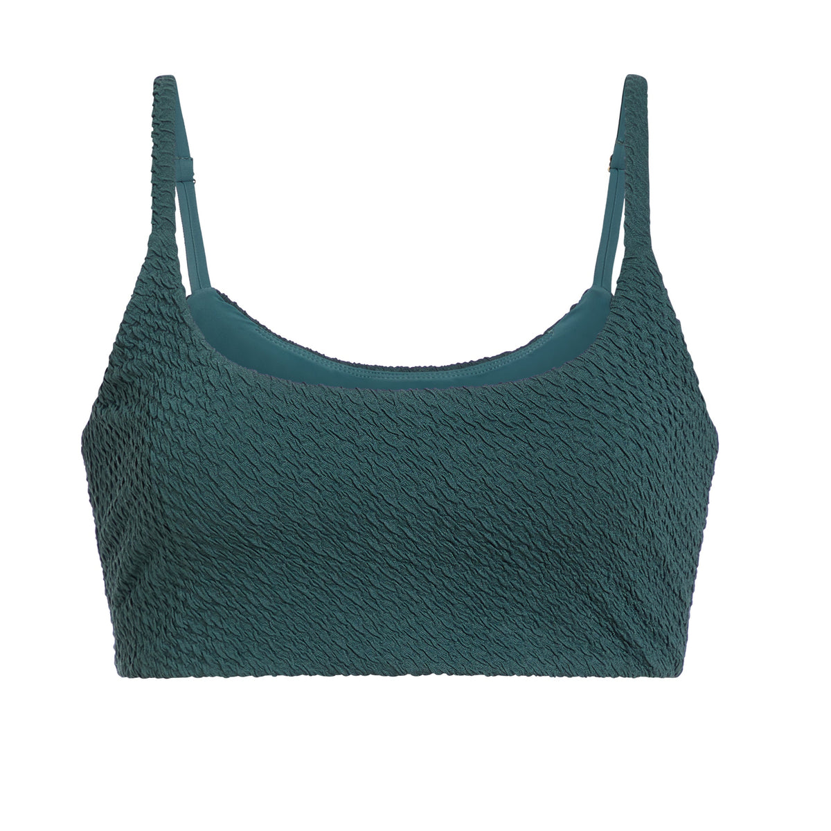 The Maui Bikini Top in Seaweed