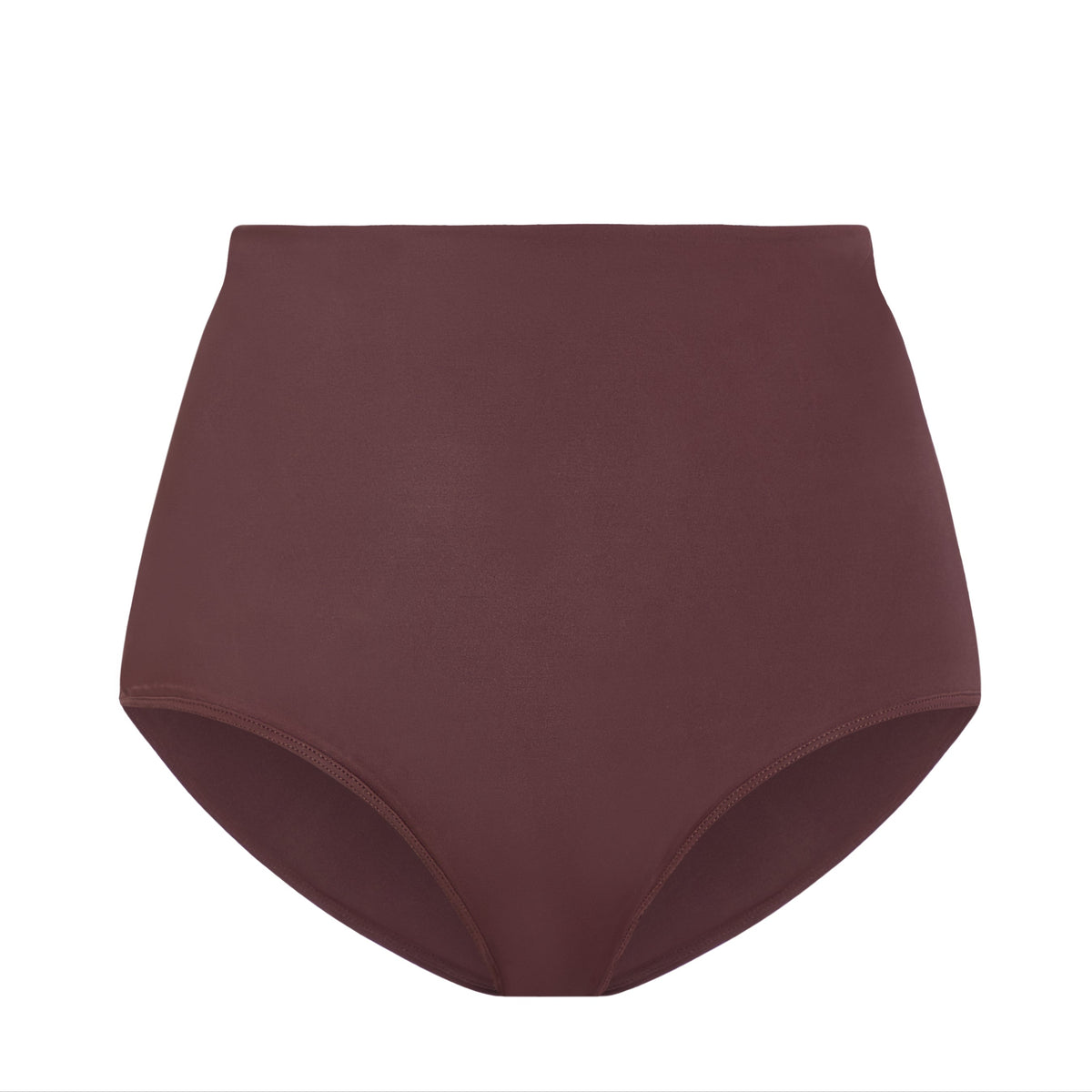 The Super High Waist Bikini Bottom in Mink