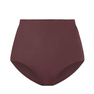 The Super High Waist Bikini Bottom in Mink