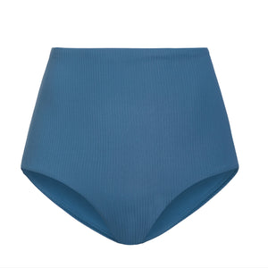 The Super High Waist Bikini Bottom in Slate