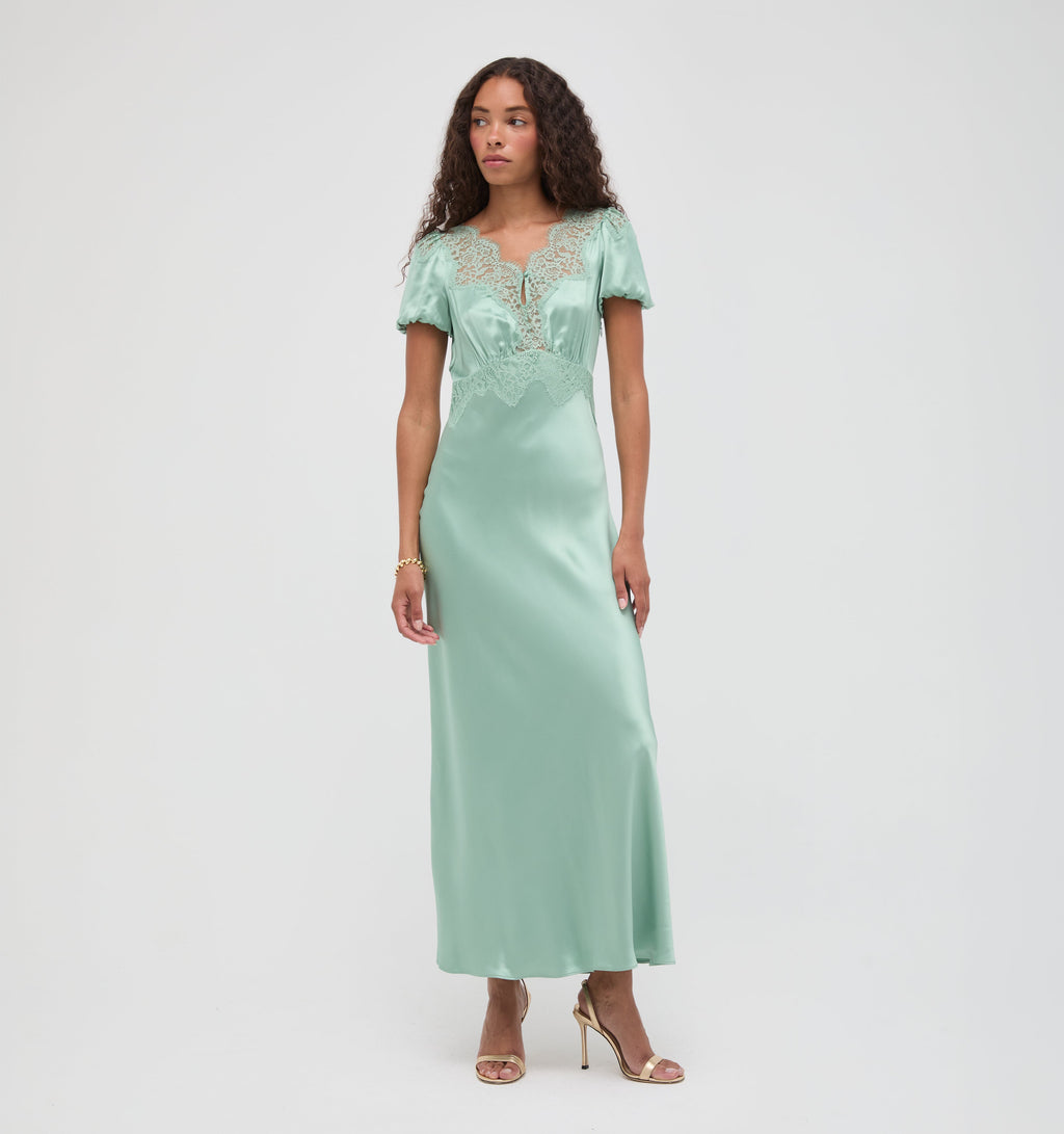 The Oakley Dress in Grosvenor Green