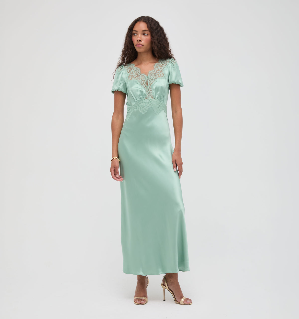 The Oakley Dress in Grosvenor Green