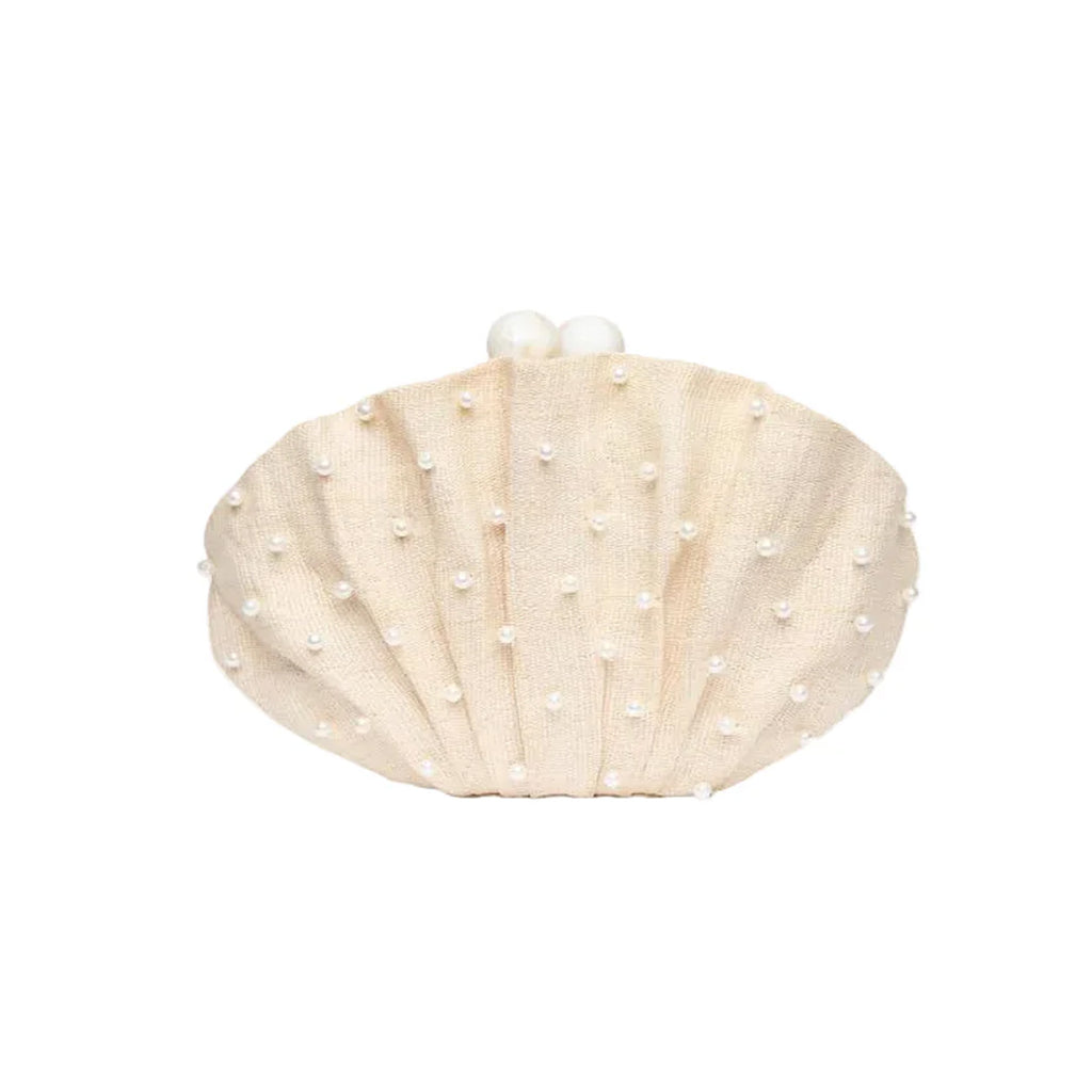The Origami Scallop Pearl in Sand