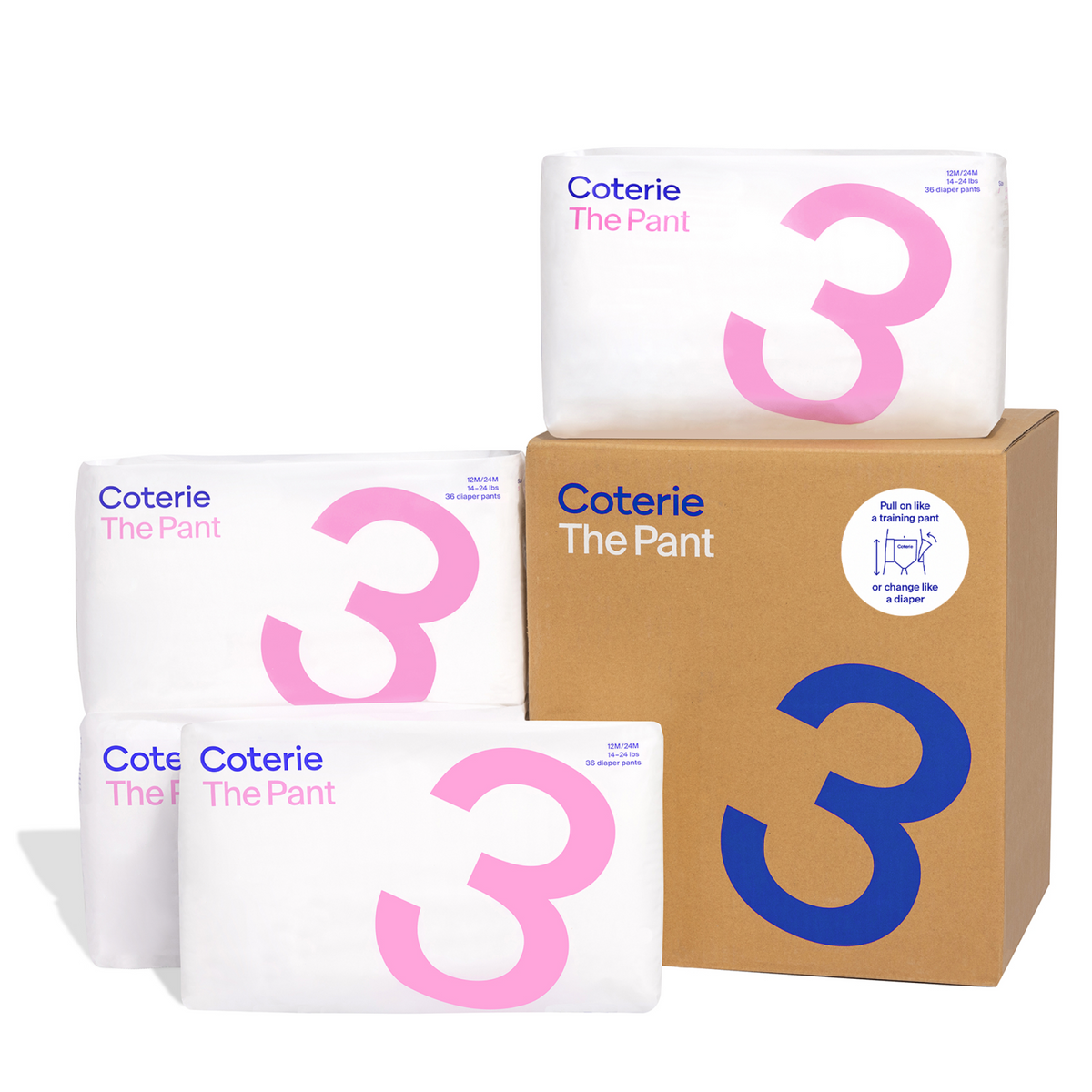 Coterie Pant, 1 month supply