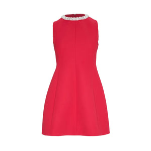 The Parker Dress in Cherry