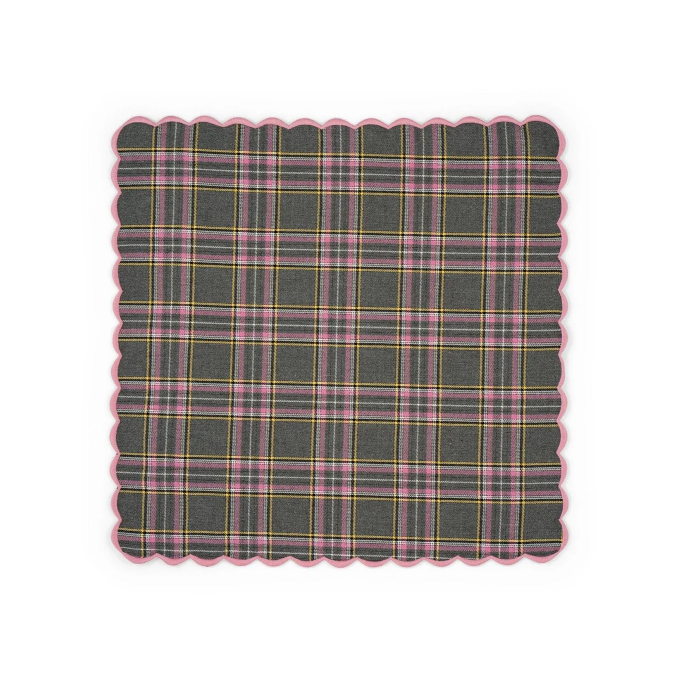 The Pink Tartan Napkin