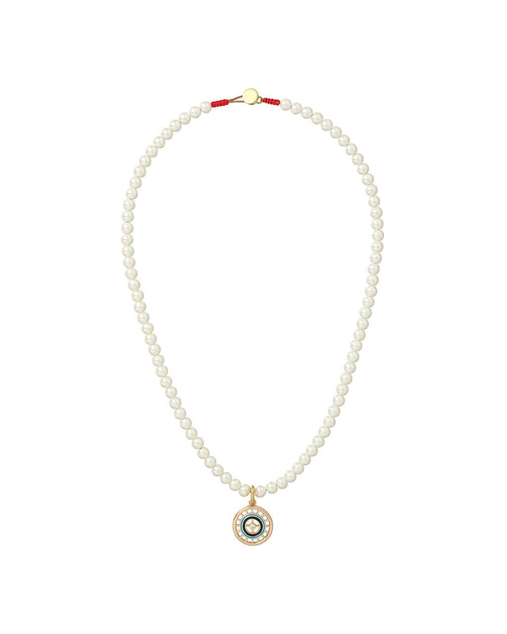 Pearl & Protect Charm Necklace