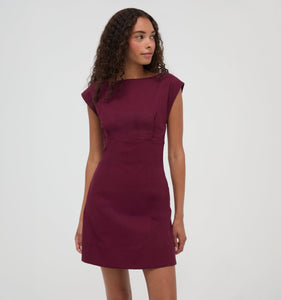 The Rhiannon Dress in Mulberry