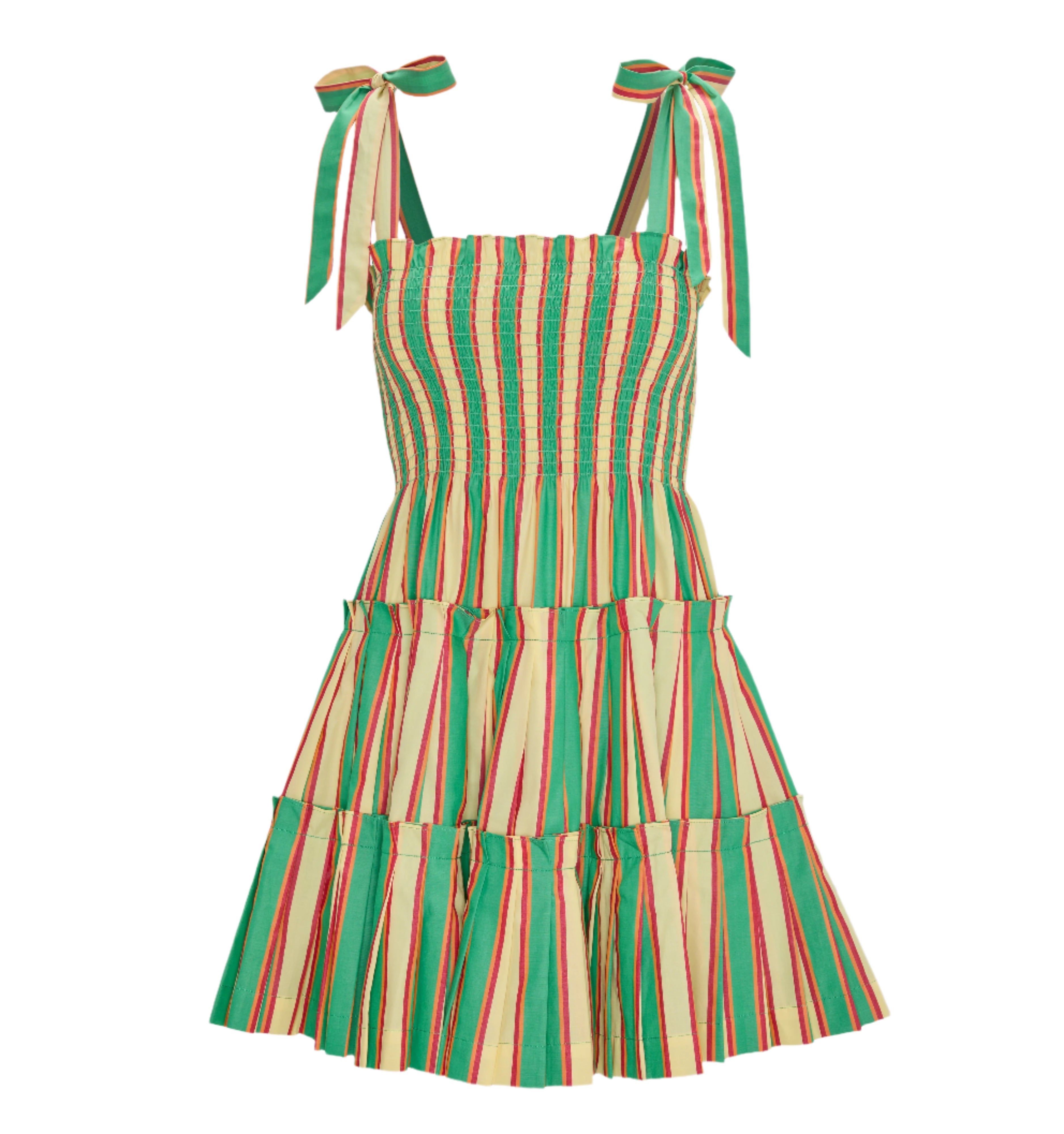 The Ribbon Charlotte Nap Dress in Rockhouse Stripe
