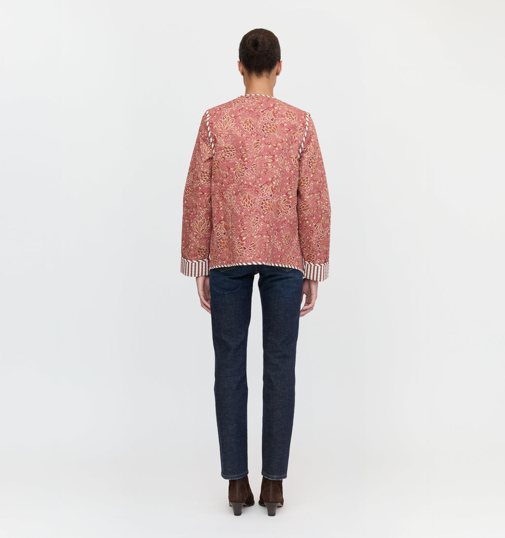 The Rowan Jacket in Autumn Floral