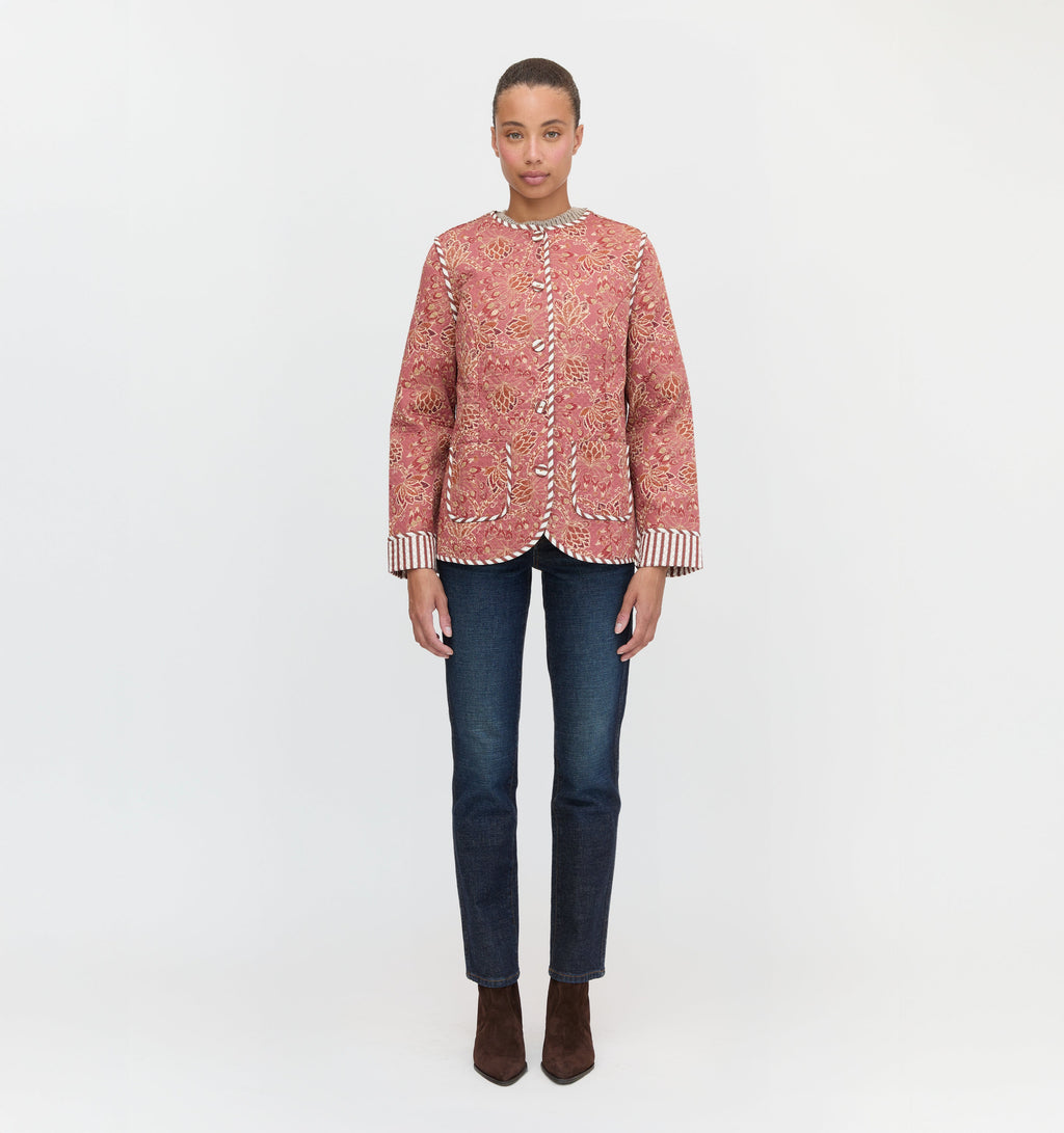 The Rowan Jacket in Autumn Floral