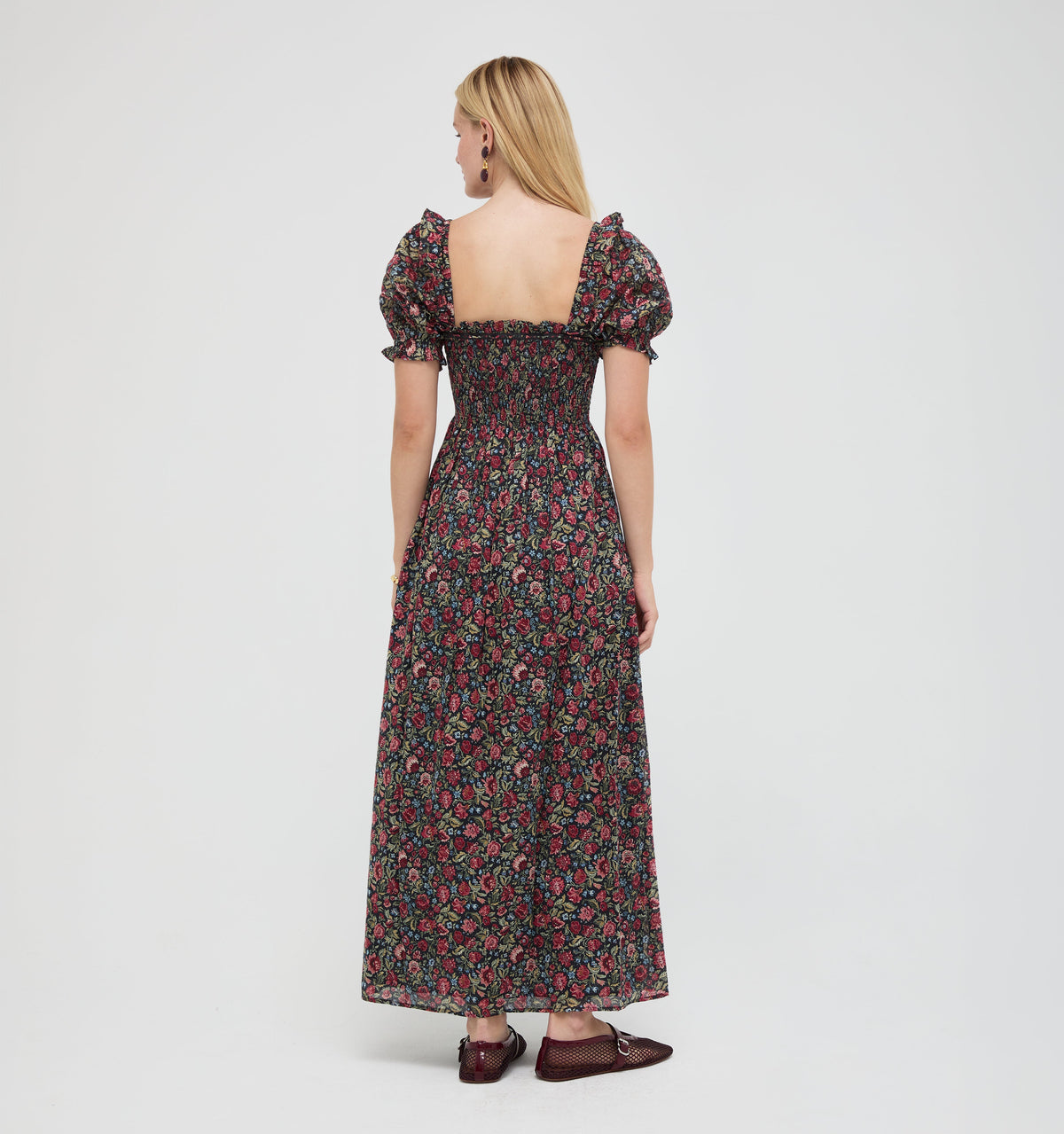 The Scarlett Nap Dress in Jacobean Sprig