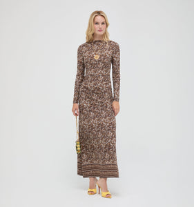 The Selene Dress in Hedgerow Tapestry