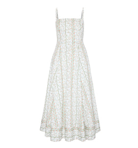 The Margot Dress in Green Provence Floral