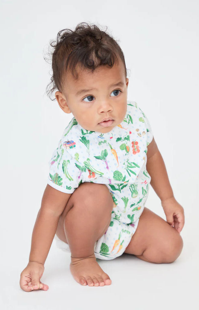 The Short Sleeve Onesie in Farmer's Market