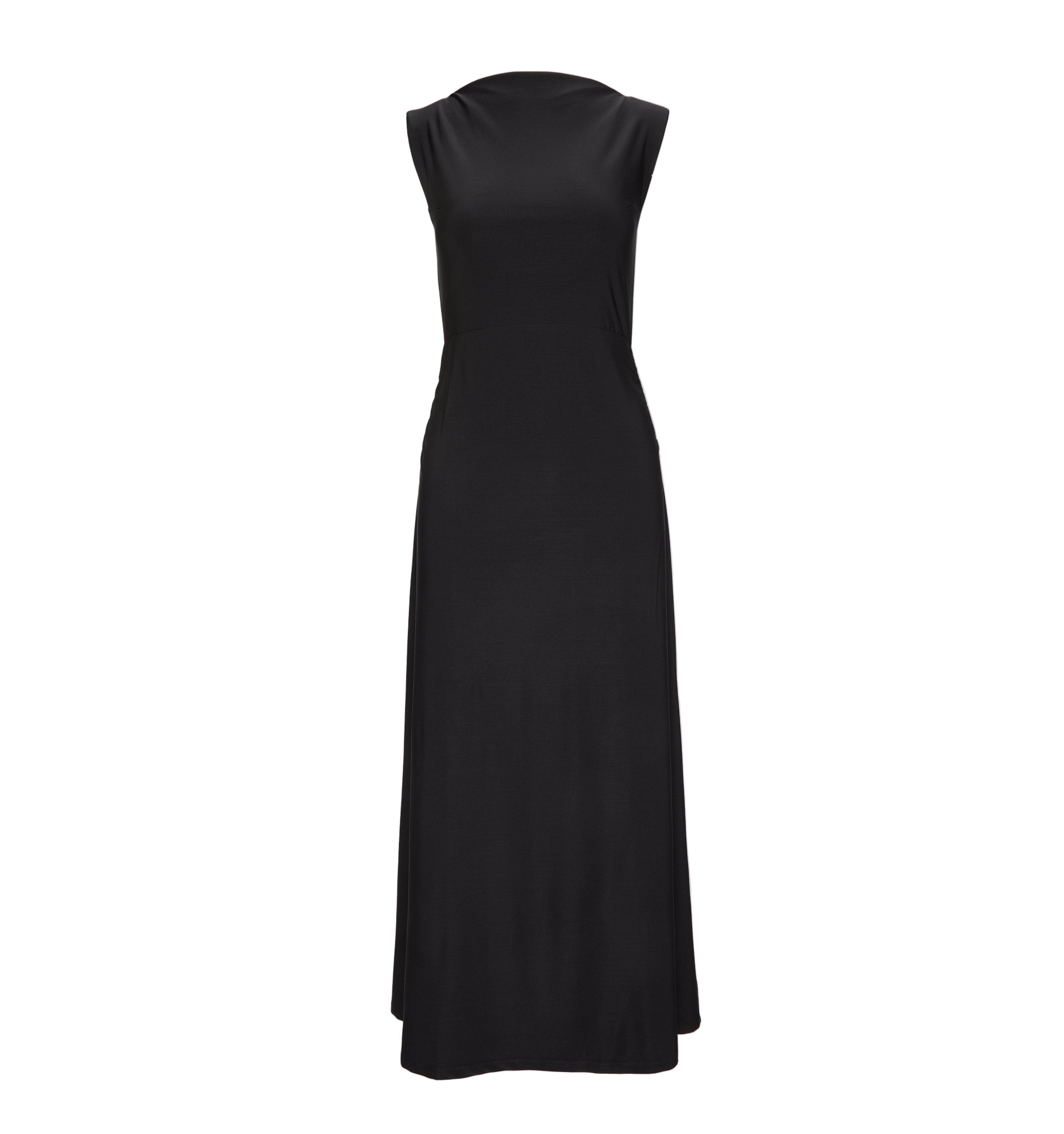 The Sloane Dress in Black Jersey